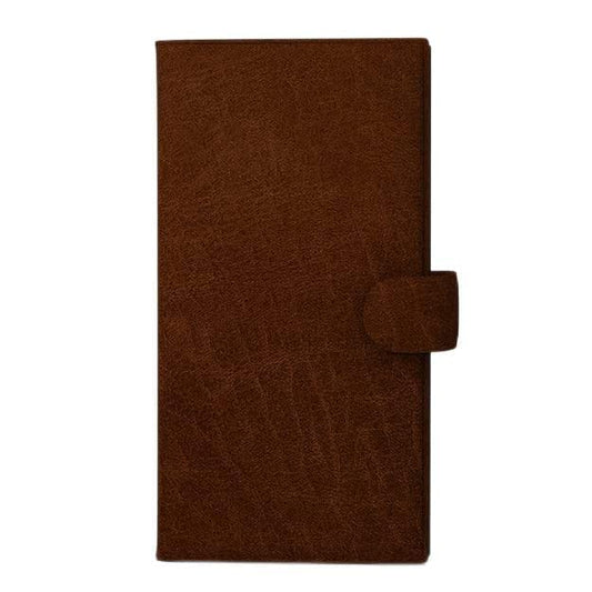 ZASSA215 - Leather Family Passport Holder with Clasp